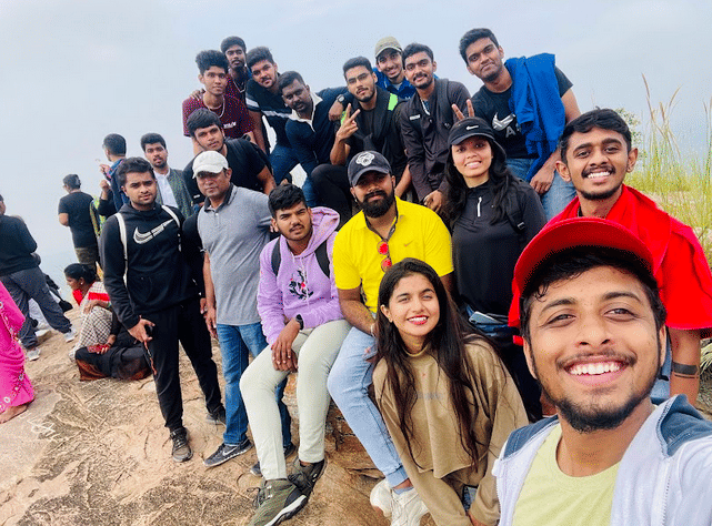 MYRA School of Business Mysore Trekking Trip photo 2